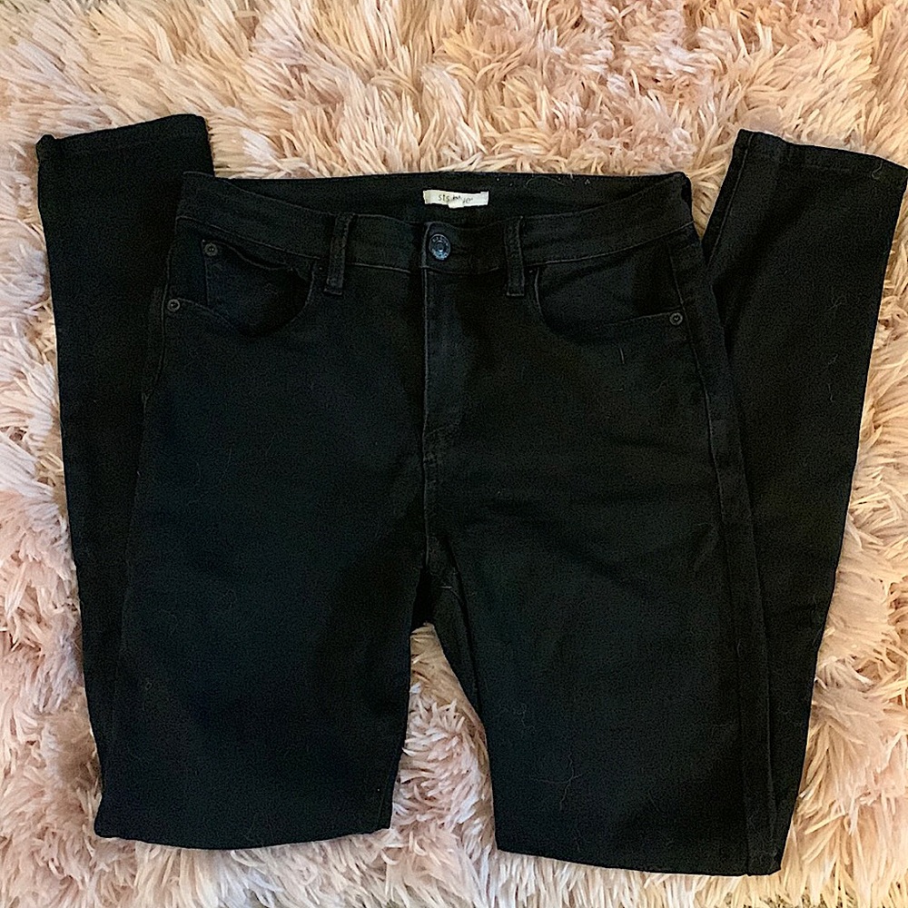 STS Blue - Black Skinny Jeans